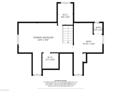 Second Level Floorplan.