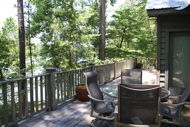 First view of full length deck.