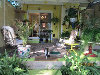 Rear covered patio