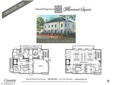 Pool - Our elegant clubhouse, Shaffer Hall, is opening in 2012