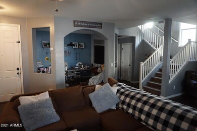 Den view from living room