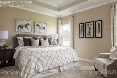 Owner's Suite.  Illustrative purposes only.