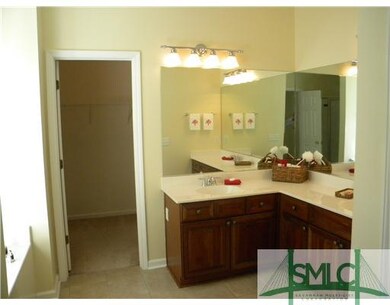 Master Bath/Spa. Large walk in closet to left, dou
