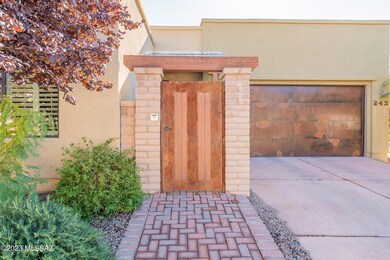 Rustic Gated Entry