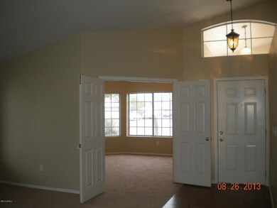 View from front entry to front bedroom