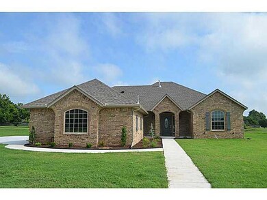 Exterior Front. 1850 sq. ft. on .43 acre in quiet 