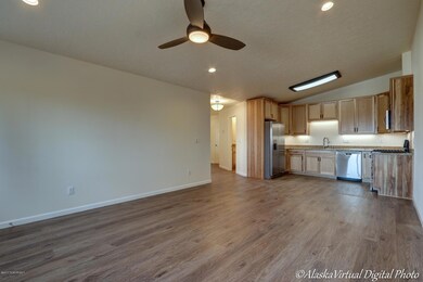 Kitchen & Living Room