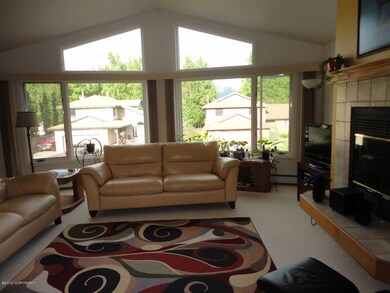 Many windows in living room