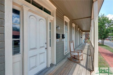 Porch facing Anderson Street