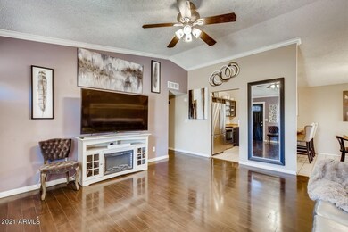 Vaulted Ceilings Living Area