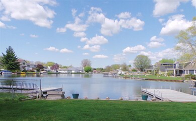 This home sits at the end of the widest channel on
