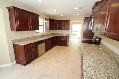 New cabinets, 3CM Granite counters, Ceramic floors