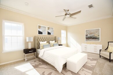 Bright and spacious rooms with new carpet and fres