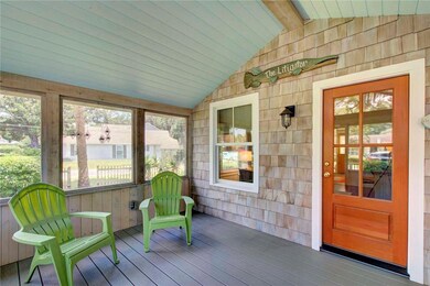 Thoughtful porch expansion includes durable deckin