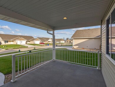 Beautiful Porch area on front of property.