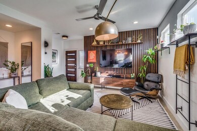 Living area featuring a wealth of natural light, 