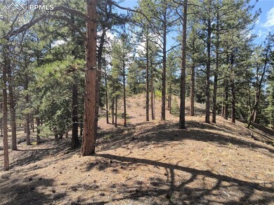 View of rolling hills on lot