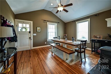 Gleaming hardwood floors