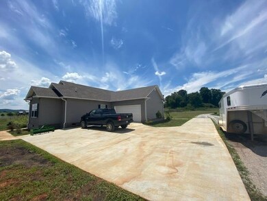 Concrete Parking Area