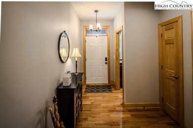 This is the Hallway Looking at the entrance door