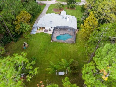 Overhead lot view