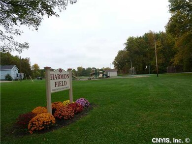 View. Harmon Field, with its playground and Baseba
