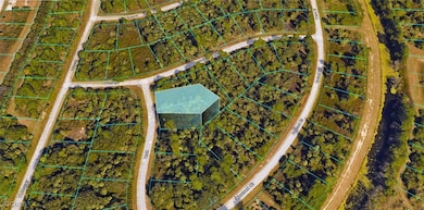 Aerial view of property's location