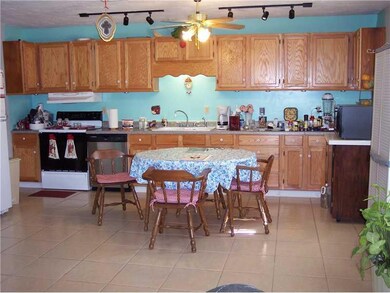 Kitchen. KITCHEN SIDE OF LARGE OPEN ROOM.
