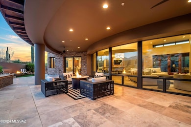 Expansive Covered Rear Porch