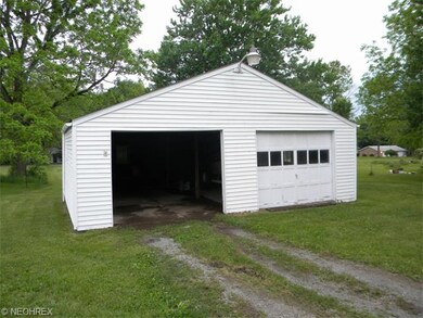 Two-Car detached garage with electric and door ope
