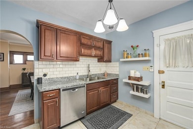 Remodeled kitchen