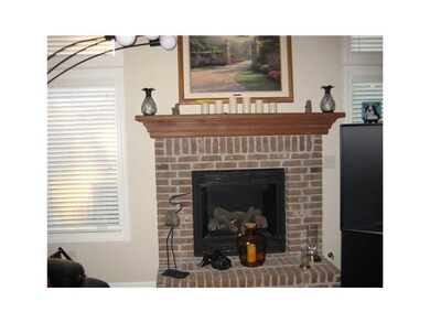 Great room fireplace