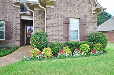 Landscaping front