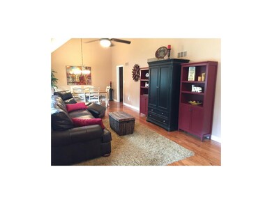 Large living room and dinner room with gorgeous ha