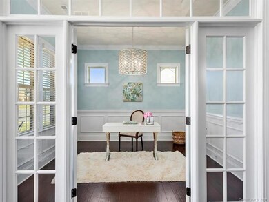 Impressive executive office with french doors, mou