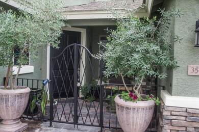 Courtyard to Front Door