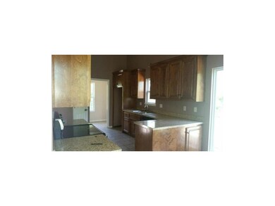 Kitchen with eat in area