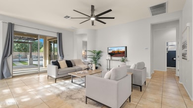 Living Room with view of yard