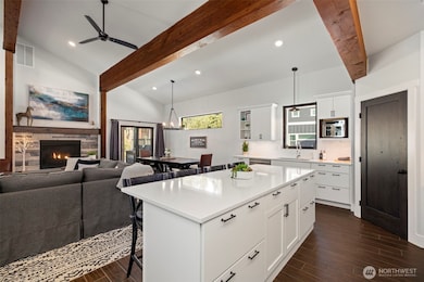 Open concept living space