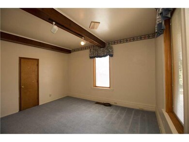 Living Room. You will love the wood beam look in t