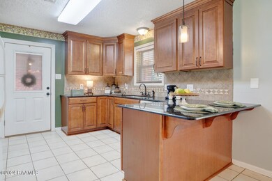 Wood cabinets