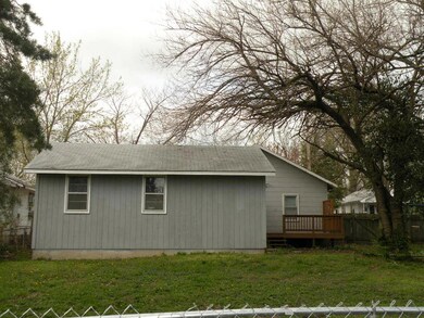 Large garage back side