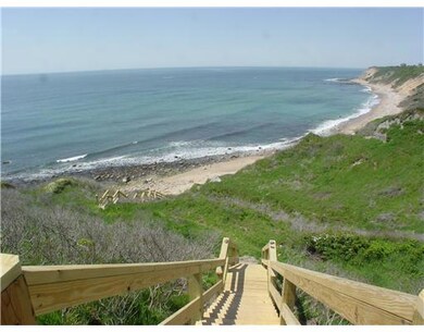 Waterfront/Dock/Pier. Access to beach below is a c