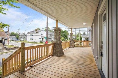Large front porch