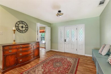 Front door and foyer
