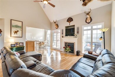 Great Room with vaulting ceilings , lots of natura