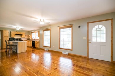 Large Dining Area open to Kitchen