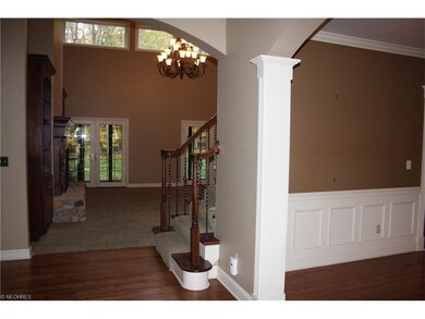 Standing in Foyer looking towards 2 story Living r
