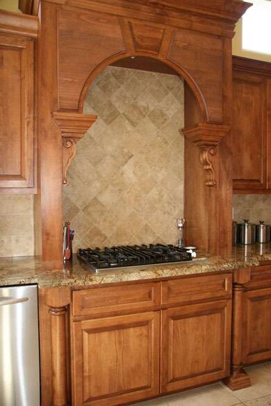 Viking gas cooktop