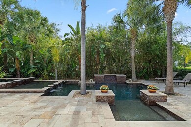 Gorgeous three tier designer pool with spa and aut